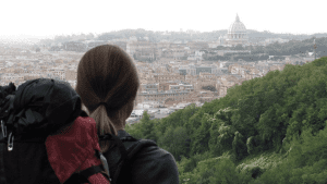 Traccia della Via Francigena La Storta – Roma – Vaticano