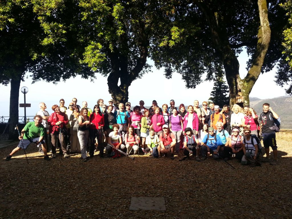 Incontro pellegrini Via Francigena