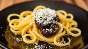 Tajarin al tartufo sulla Via Francigena